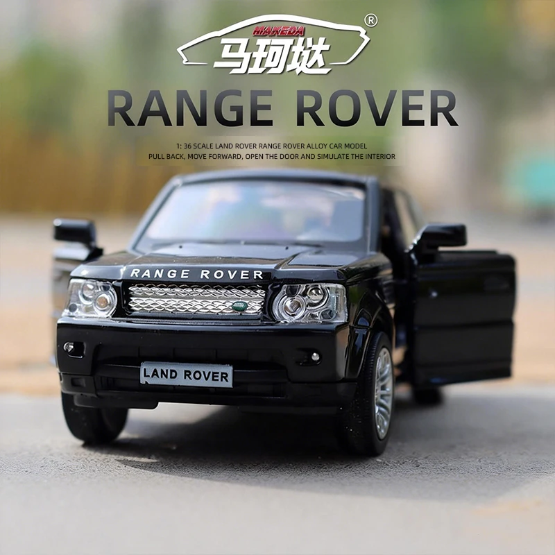 

1:36 Range Rover SUV Diecast Alloy Metal Land Rover Luxury Car Model Boys Children Toys With Collection Pull Back Cars Dolls