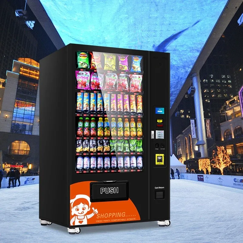 Best Selling Professional Fully Automatic Snack And Drinks Vending Machine Factory Price