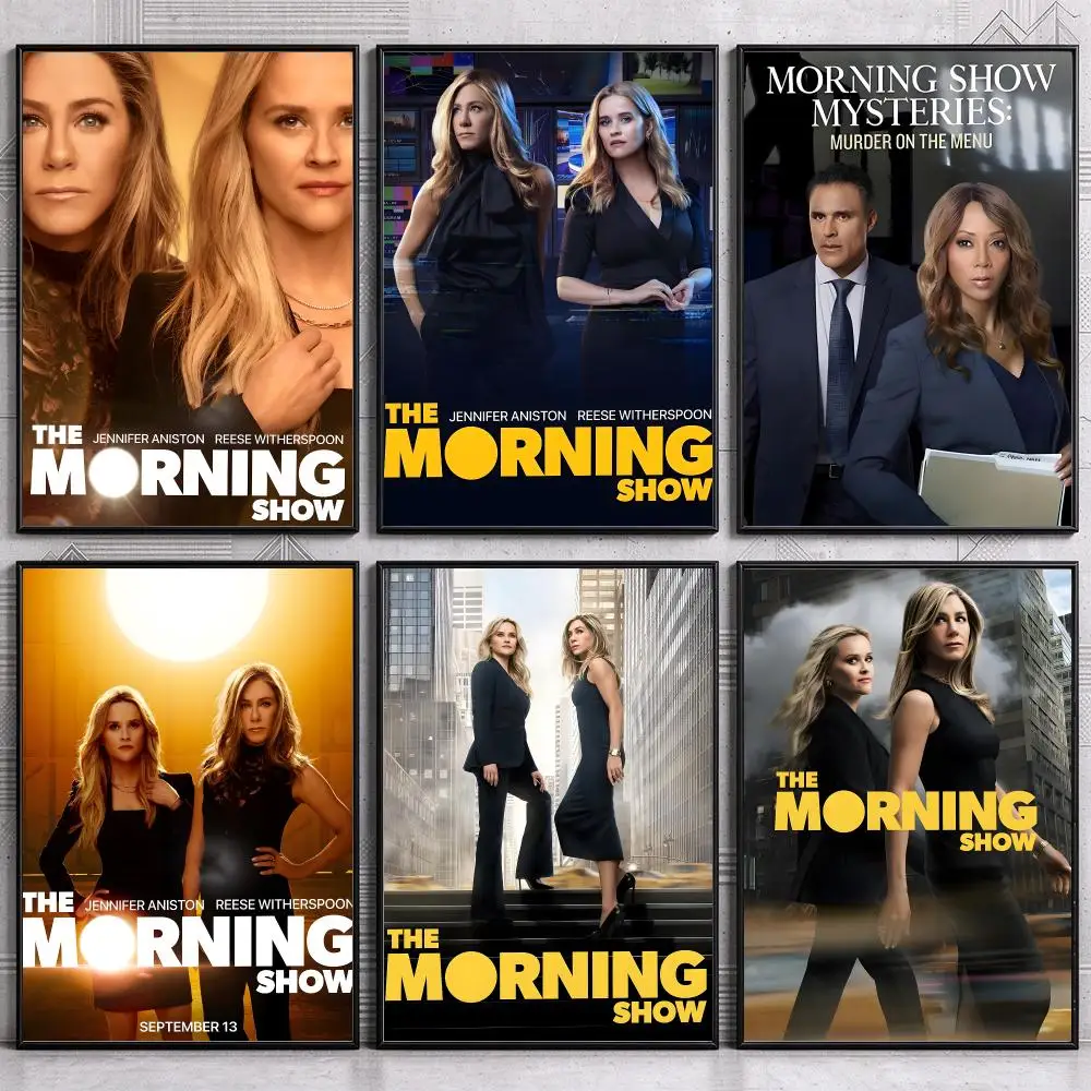 Print Collector Famous Popular Screen TV The Morning Show Poster Modern Wall Art Bedroom Living Room Print Unframed