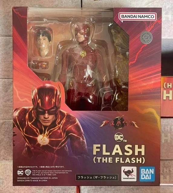 

100% Original Bandai Sh Figuarts Shf The Flash Action Figures PVC Model Toys Figure Collection Gifts in Stock