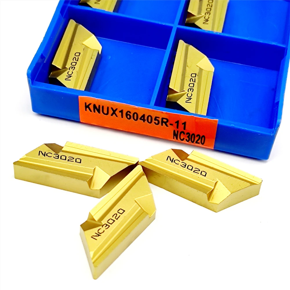 Imagem -04 - Liga Dura Torno Carbide Insert Ferramenta de Torneamento Knux160405r Knux160405l Nc3030 Nc3020 Knux 160405r 160405l de Alta Qualidade