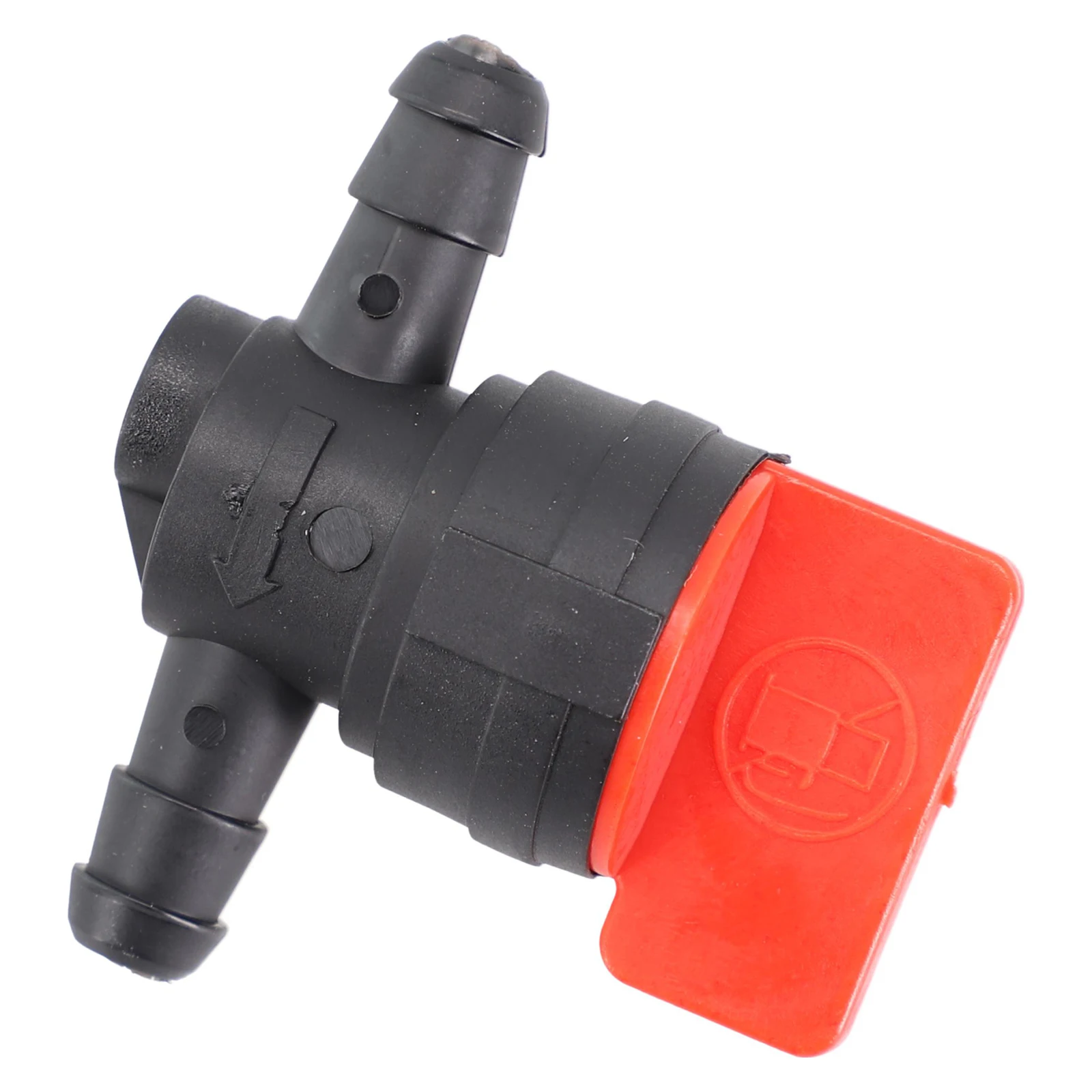 8mm InLine Fuel Tap Switch Valve for Motorcycle For ATV and Lawnmower Plastic Petcock Compatible with 1/4 ID Pipe
