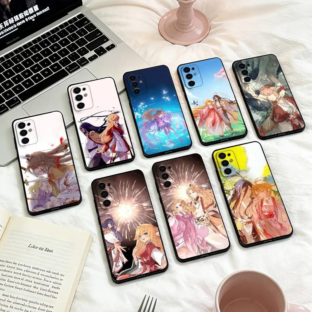 

F-Fox Spirit M-Matchmaker Animation Phone Case For Samsung S 25,24,23,22,30,21,10,9,Ultra,Plus,Lite,FE,4,5 G Soft Black Case