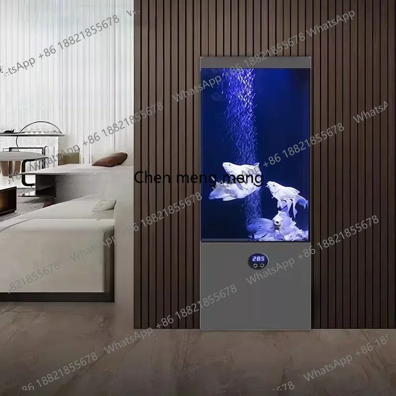 N138New Style Dry Wet Separation quarium Ecology Floor Fish Tanks Terrarium quarium Simplicity ccent Home Furniture cquario