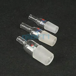 14/23 19/26 24/29 29/32 34/35 40/38 50/42 Borosilicate Glass Stopper Joint Diameter Bushing AdapterFor Connecting Straight Lab