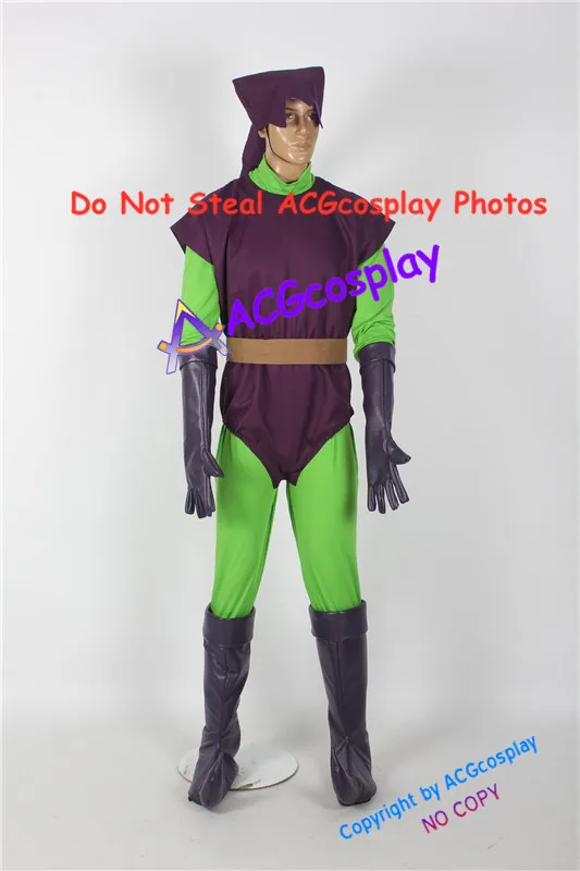 Green Gobl in Cosplay Costume acgcosplay include boots covers