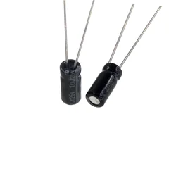 20pcs 10 미크로포맷 25V 10MFD 25Volt 4*5mm 알루미늄 전해 콘덴서 방사형 10mf25v 10uf25v 25v10mf 25v10uf