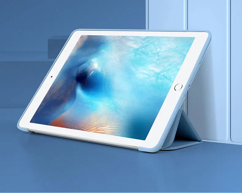 Flip-Cover Tablet-Hülle für iPad Air Pro MINI Hüllen 3 4 5 6 7 8 9 10 Generation 11 13 12,9 2024 2025 Lederhülle Standhüllen – Detail 2