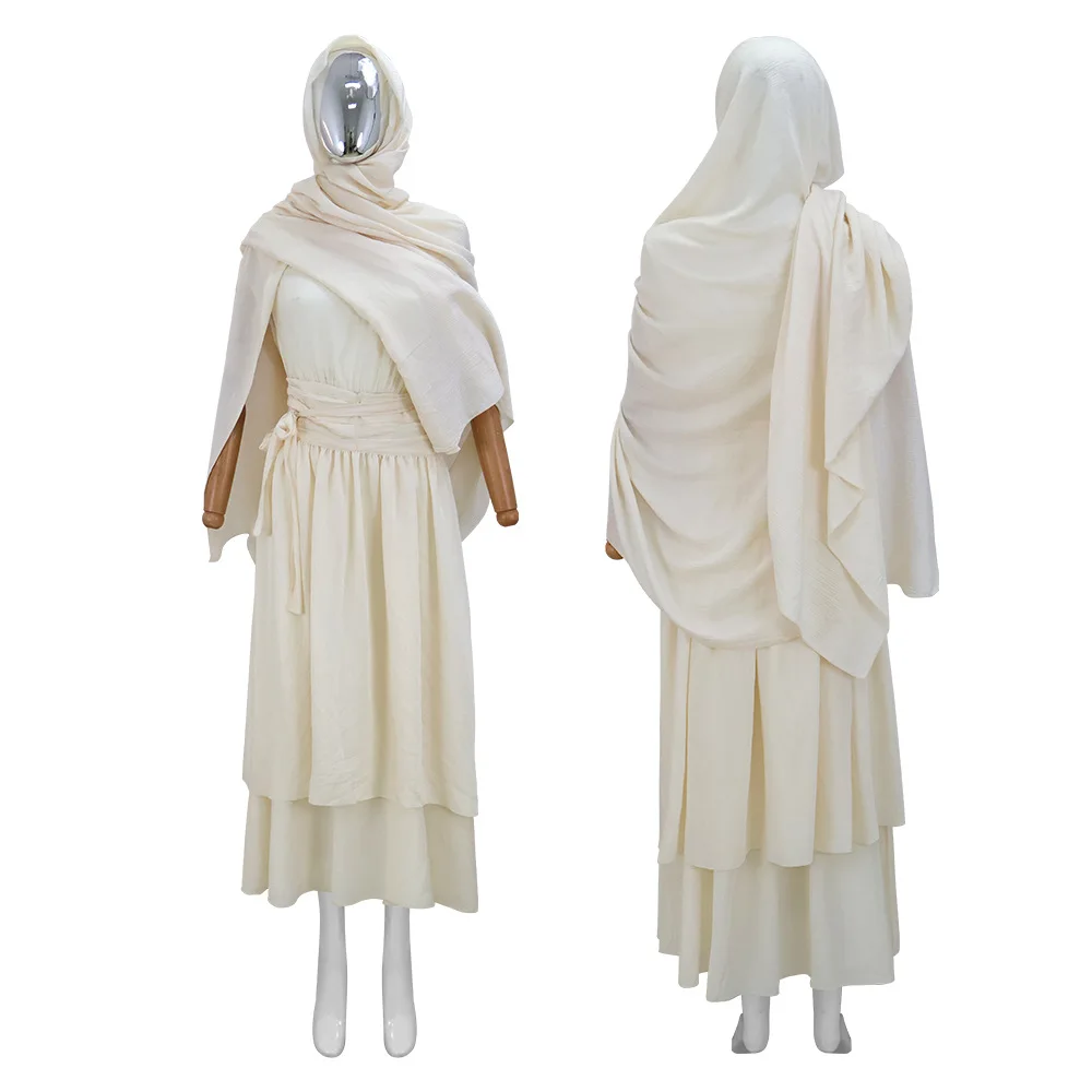 Vestido Medieval con Capucha de Atenea, Pañuelo Pirata Vintage, Disfraz de Cosplay, Ropa para Fiesta de Halloween y Carnaval
