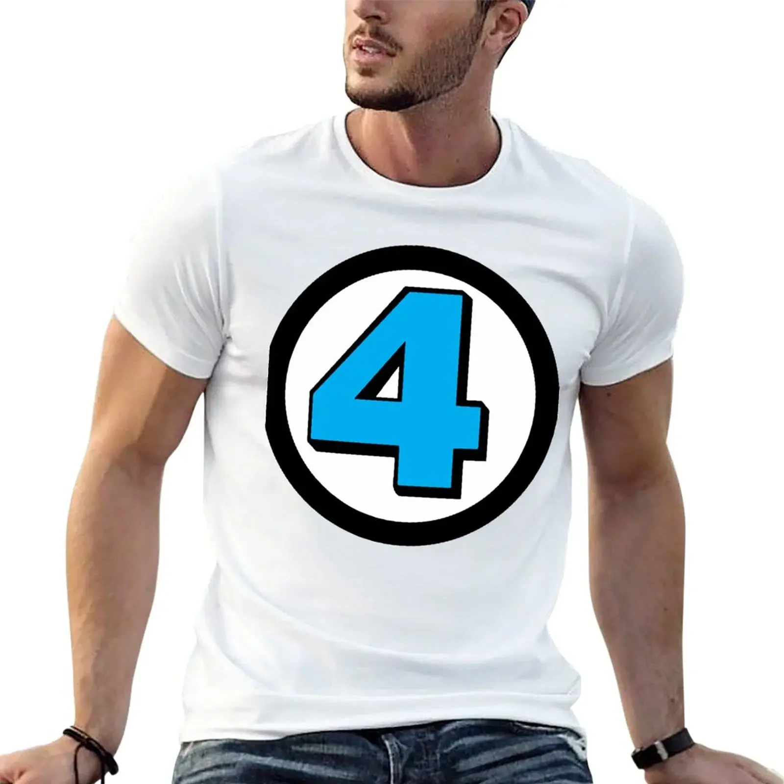 FANTASTIC FOUR 1 EssentialEssential T-Shirt tops funnys black t-shirts for men