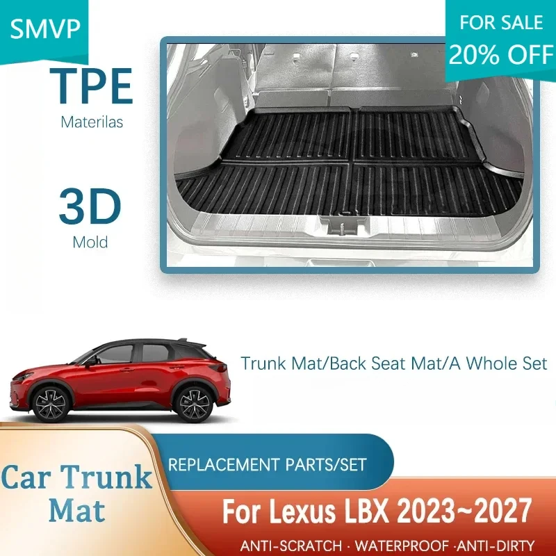 

Car Cargo Covers Antifreeze Rugs Trunk Mats Cargo Liner Storage Pad Auto Accessories For Lexus LBX AY10 2023 2024 2025 2026 2027