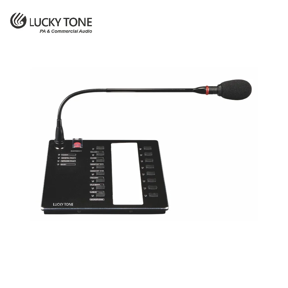 

PA-MIC PA System Voice Alarm Remote Call Station Desktop Conference Table Paging Microphone