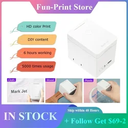 Mark Jet Mini Portable Color Printer Customized Text Smartphone Wireless Printing Handheld Inkjet Printer Tattoo Printer