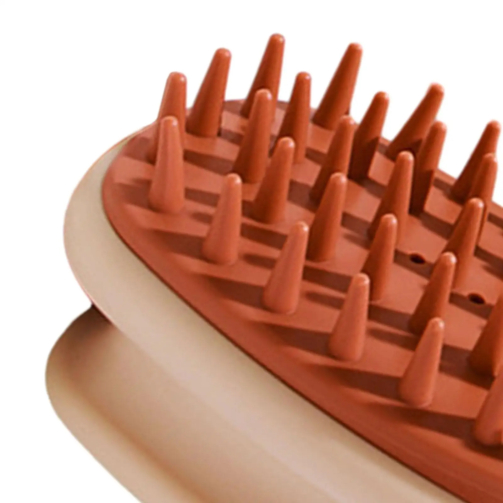 Masajeador de cuero cabelludo para hombres y mujeres, masajeador de mano para dormitorio, cabello rizado grueso, cabello húmedo y seco