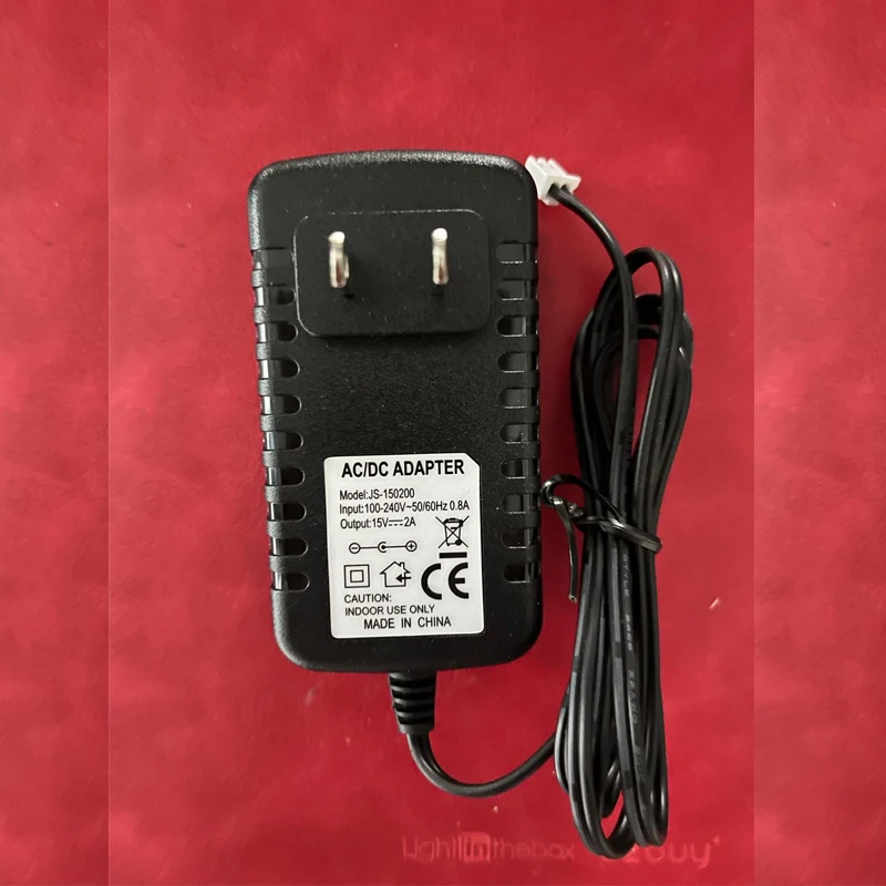 Adaptateur de sonnette visuelle, alimentation à découpage du système de construction, AC:100V-240V, 50-60Hz,DC:15V pipeline ou DC:15V/1 pipeline