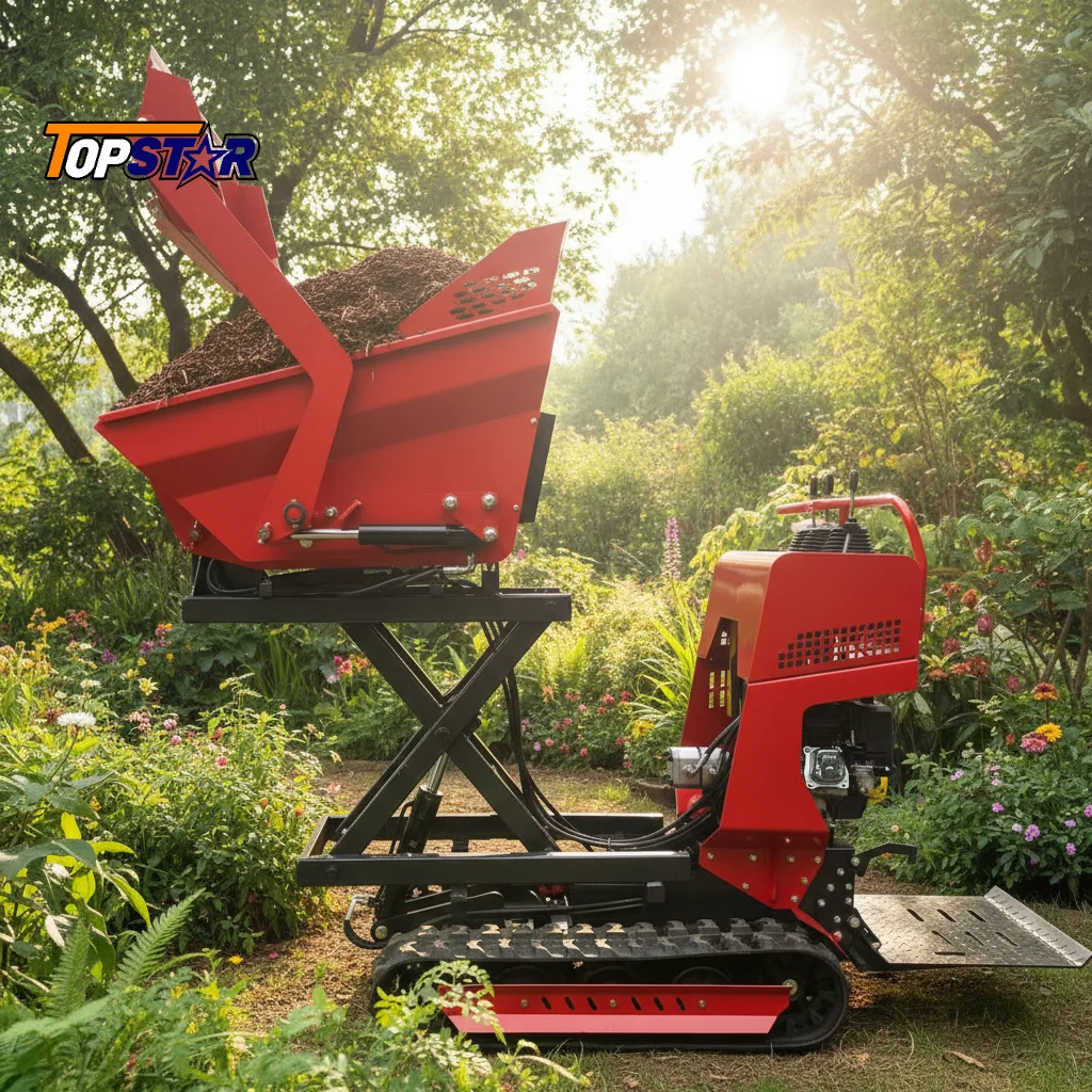 

EPA EURO 5 800kg Mini Crawler Dumper Farm Dumper Custom Fast Delivery Factory