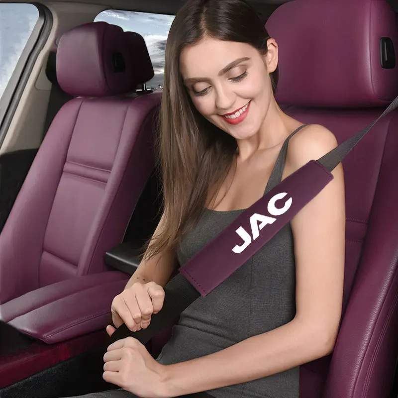 

Car Seat Belt Accessories Ornaments Comfortable Interior Breathable For JAC Refine J347 JS234 KR1 S23457 Vapour T8 Accessories