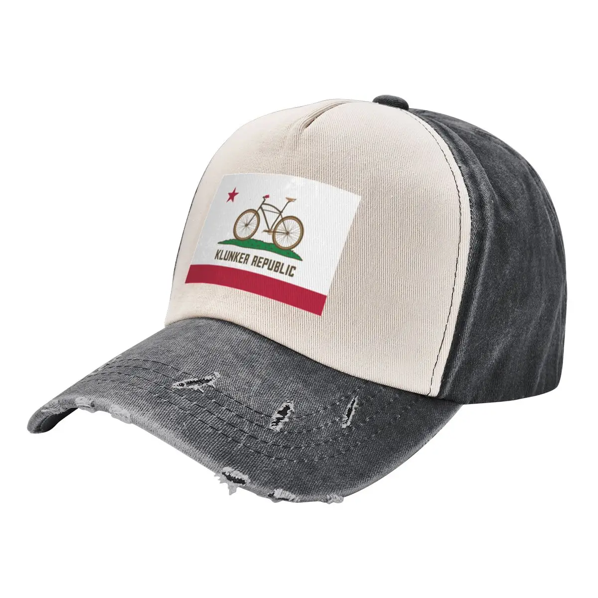 

KLUNKER REPUBLIC BIKE Baseball Cap custom Hat Military Cap Man Golf Hat |-F-| Female Men's