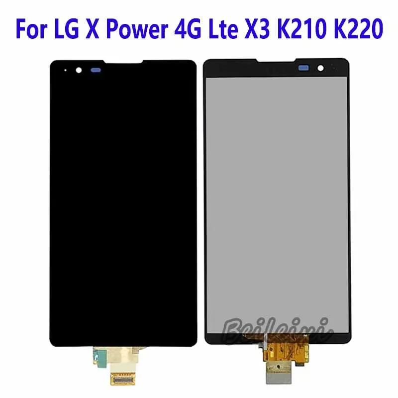 For LG X Power 4G Lte X3 K210 K220 K212 K220DSF K220DSZ F750K US610 LS755 K450 LCD Display Touch Screen Digitizer Assembly