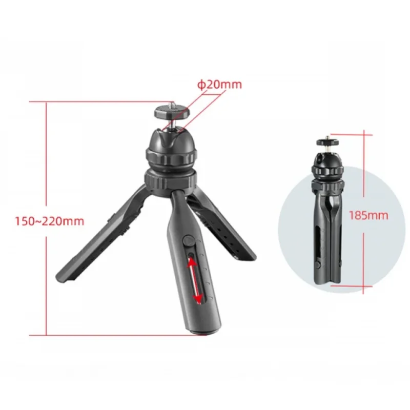 Portable Flexible Mini Tripod Stand For Projector Camera Mobile Phone Fill Light Desktop Tripod Holder Photography Accessories