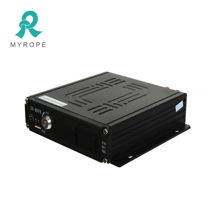 เครื่องบันทึกวิดีโอ MDVR 4 ช่อง พร้อมกล้องติดตาม GPS รองรับ 3G 4G พร้อมเซ็นเซอร์วัดระดับน้ำมันเชื้อเพลิงสำหรับรถยนต์