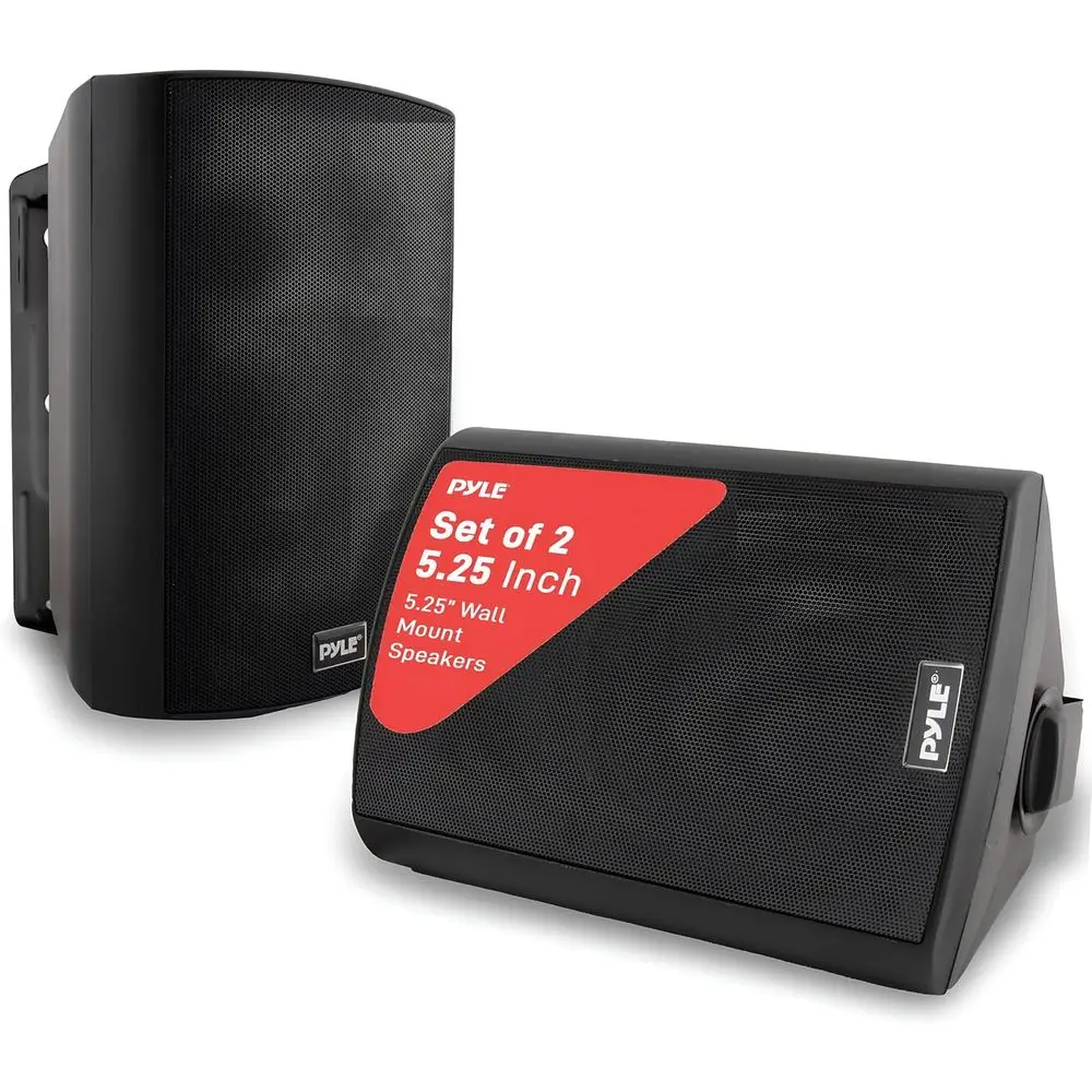 

Беспроводная Bluetooth-колонка 5,25 дюйма для настенного крепления (пара) - Стереосистема для помещений и улицы с AUX-входом