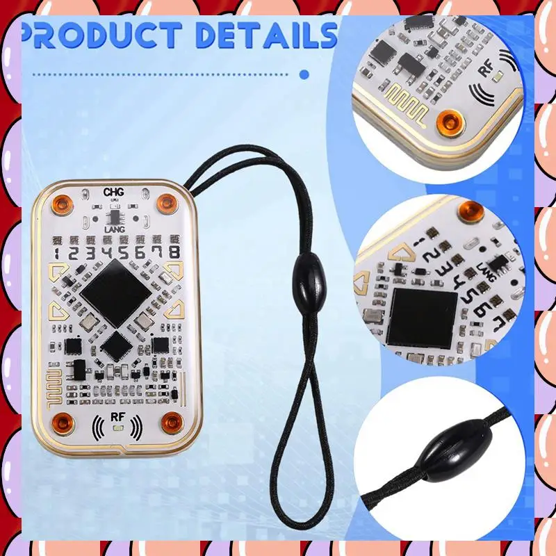 

A72Z Chameleon Ultra RFID Smart Chip Reader+2X5200 Keychain Smart Card Emulator 125K 13.56Mhz IC ID Card Decode NFC Tool