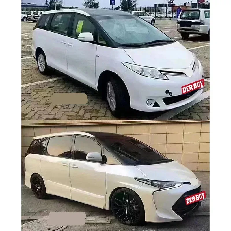 New style Car Accessories Body Kit for Toyota Estima 2006-2013 With Headlamps Front Lip Rear Side Skirts ABS Material Auto Body view 5