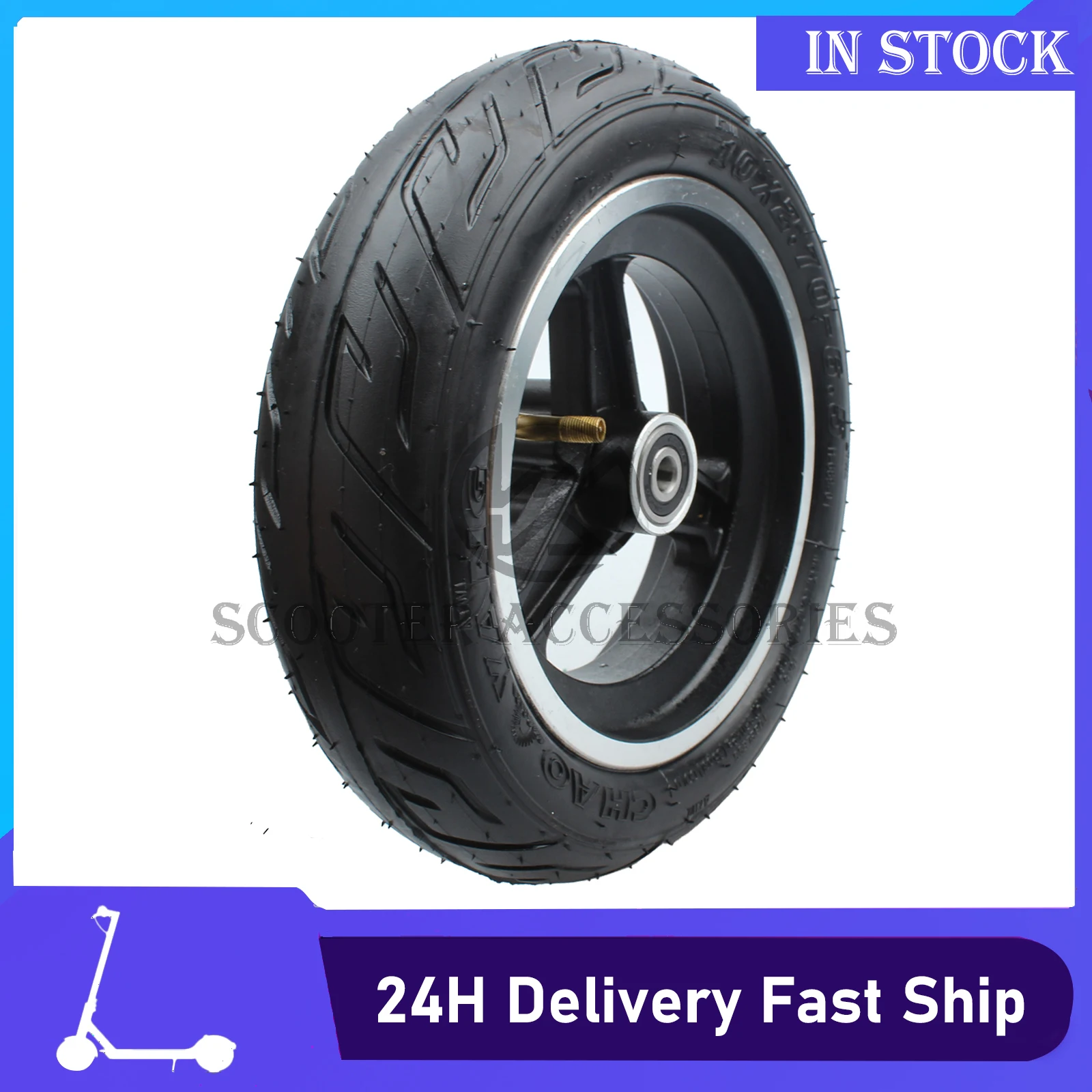 10x2.70-6.5 wheel for Xiaomi Ninebot FLJ SK1 Speedway 5 Electric Scooter Self Balancing Vehicle Tubeless Tyre