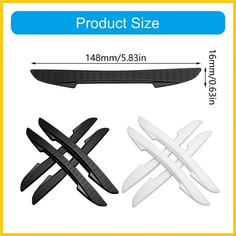 مجموعة G5AD من 4 ملصقات Strips Strips Poor Door تعزز طول العمر لسلامة وقوف السيارات