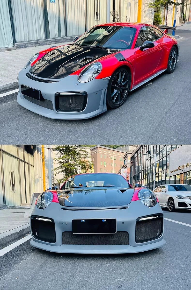 

Body kit for Porsche 911 991.1 991.2 2012-2019 upgrade to GT2 RS style Front bumper assembly surround