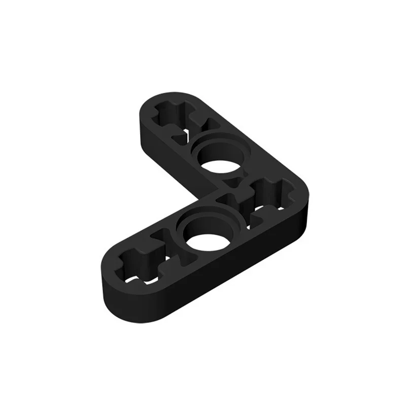 50 Stück 32056 59605 Modifizierte gebogene dünne L-förmige 3x3 Bausteine Spielzeug für technische MOC DIY-Bauwerke Kompatibel – Detail 1