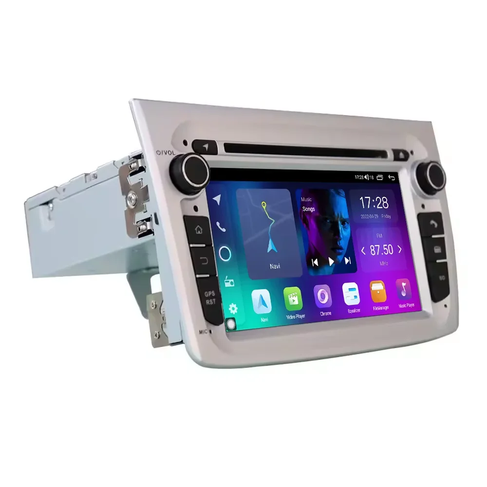 

Wholesale 1 Din AutoRadio Android 12 System Mp5 Car Dvd Player Support Multimedia Navigation DSP For Alfa Romeo Mito 2009-2016