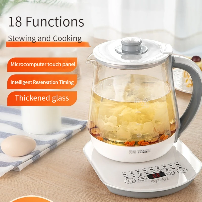 Household Automatic Smart Glass Kettle Multi Function Electric Boiling Pots For Office Health Kettle