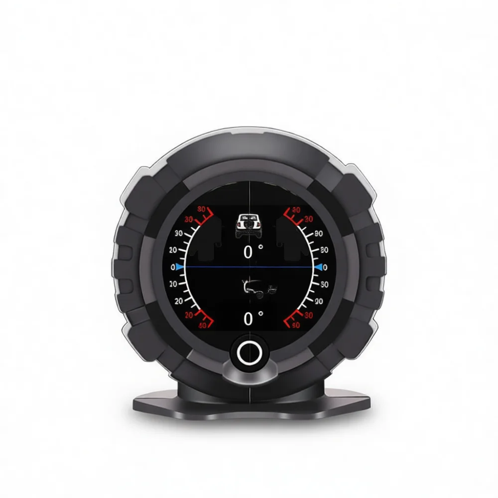 DNC X95 High Precision GPS Slope Meter Car Dashboard Inclinometer Off Road Vehicle Altitude Gauge Automotive Driving Monitor
