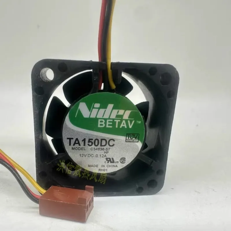 New Cooling Fan for NIDEC TA150DC C34636-57 DC12V 0.12A 4CM 4020 40*40*20MM