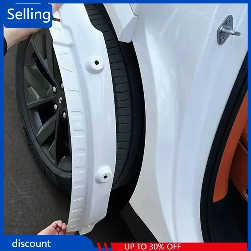 I For Li xiang L7 2022-2024 Car Mudguards Plastic Fender Cover Rear Wheel Linining Mud Flaps Guard Cover Auto 2PCS buy fast