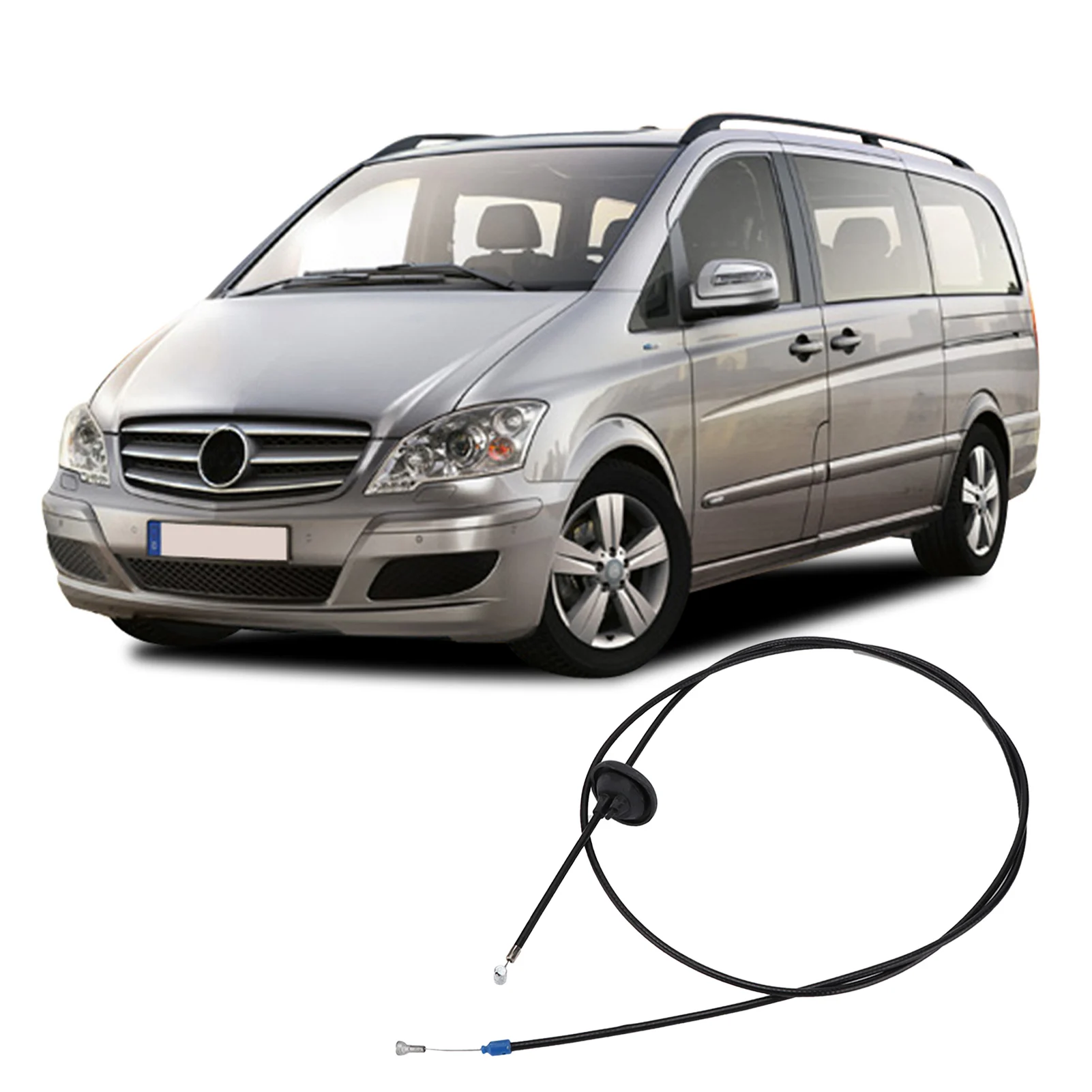 Engine Hood Bonnet Release Cable A6397500359 Replacement for  /Viano W639 Bonnet Release Cable Hood  Cable