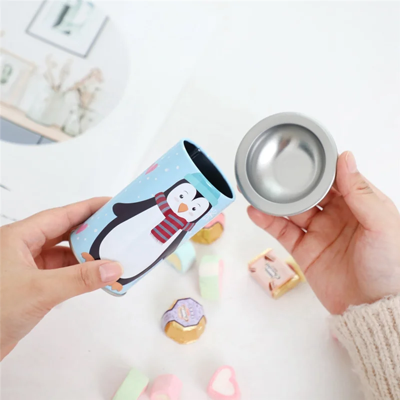 

15 Piece Christmas Little Hat Tin Candy Can Candy Box Tin Plate Christmas Gifts Small Gift Old Man Children's