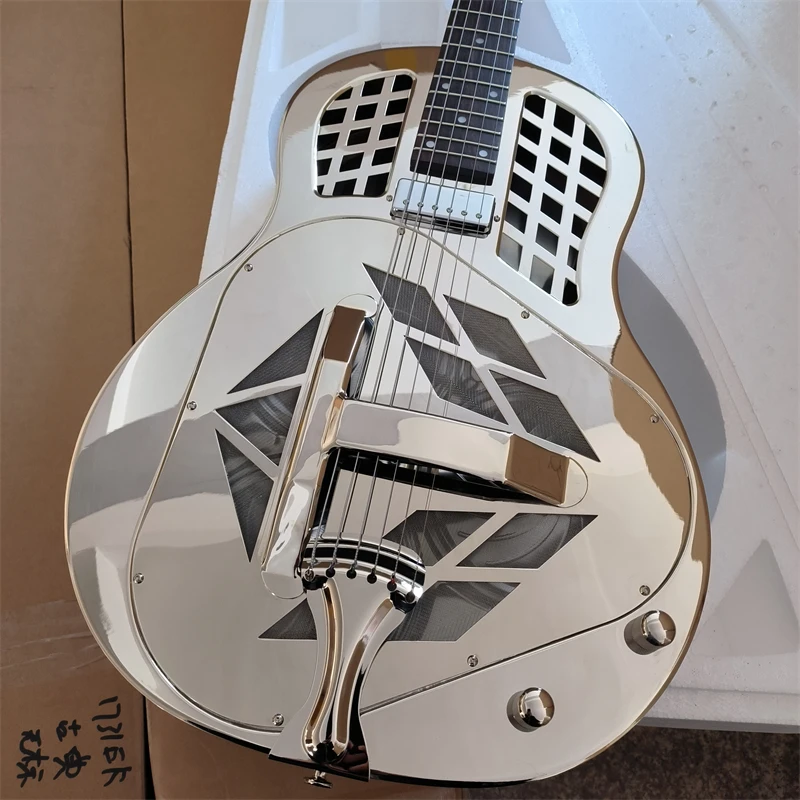 19 Series Resonator Guitar, Resophonic Guitars, Metal Body Duolian Guitars