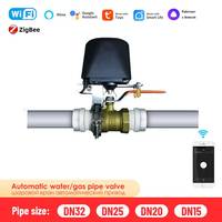 Tuya Smart life Wifi/Zigbee automation Water Valve controller gas/water-tap crane via Alexa Smartthings google z2m Yandex alice