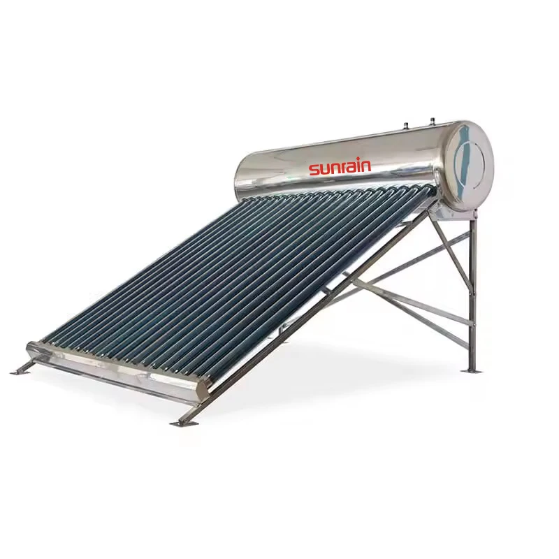 

Sunrain 300L Stainless Steel Compact Low Pressure Solar Water Heater Mexico Calentadores De Agua Solar Calentador Solar Gravedad