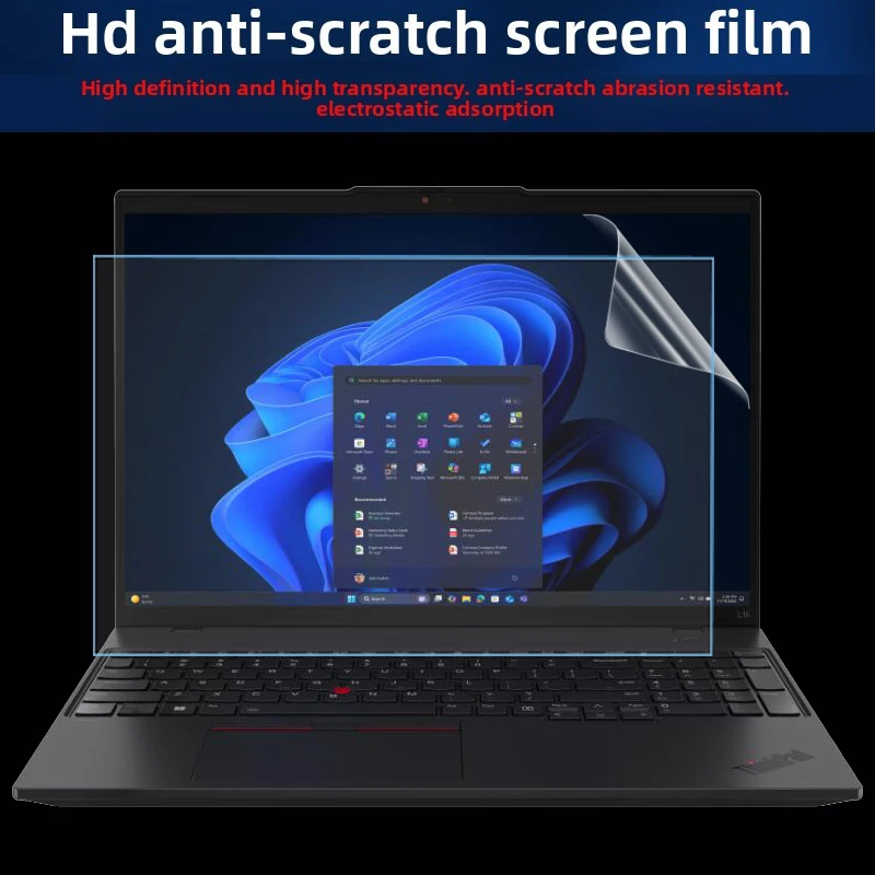 

Для Lenovo ThinkPad P16s Gen 4/Gen 3 Пленка для клавиатуры P16 Gen 3 16-дюймовая защитная пленка для экрана ноутбука P16v Gen2/1 HD закаленная пленка