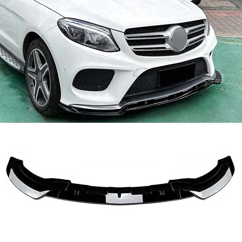 

Front Bumper Lip Spoiler Diffuser Splitters Body Kit Aprons Cover Guard Trim For Mercedes-Benz W166 GLE Coupe C292 AMG 2015-2018