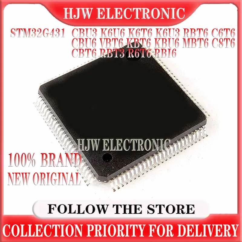 1PCS NEWOriginal STM32G431C8T6 STM32G431CBT6 STM32G431KBU6 STM32G431KBT6 STM32G431VBT6 STM32G431CBU6 STM32G431C6T6 (MCU/MPU/SOC)