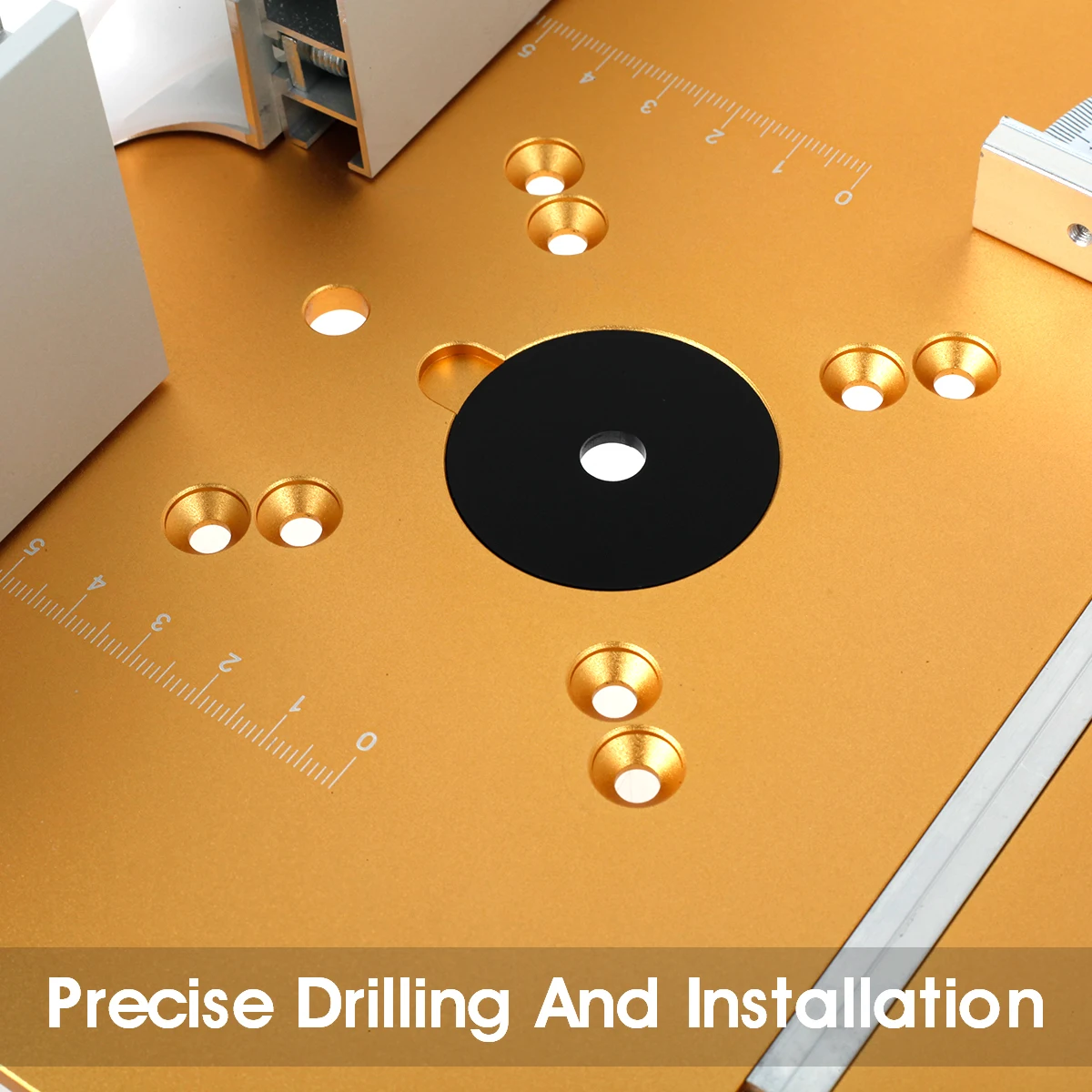Multifunctionele Aluminium Router Tafel Insert Plaat Houtbewerking Elektrische Hout Router Flip Plaat Voor Werken Bankjes Router Plaat