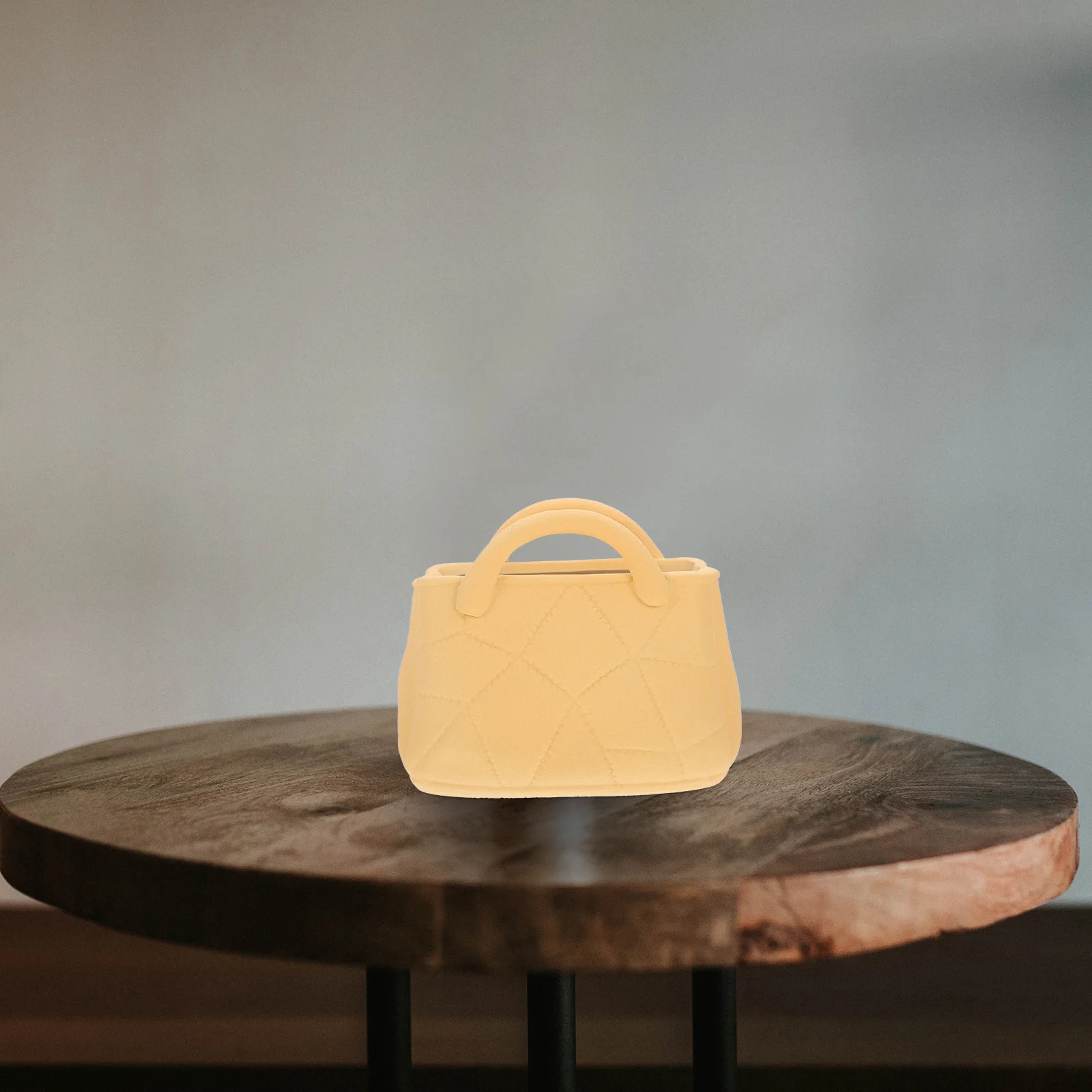 

Creative Ceramic Vase Flower Holder Decor Vintage Home Bag for Flowers Handbag Shape Decorative Ornament