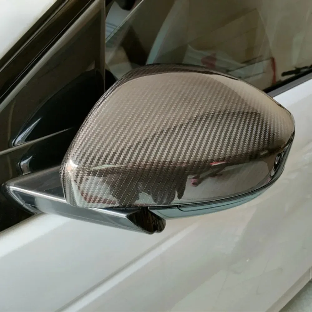 Dry Carbon Fiber Rearview Mirror Covers Designed for Land Rover Range Rover Freelander Evoque Velar