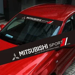 Car Front Rear Windshield Stickers Auto Accessories For Mitsubishi Eclipse Lancer Outlander Pajero ASX Colt I200 Space Triton Ex