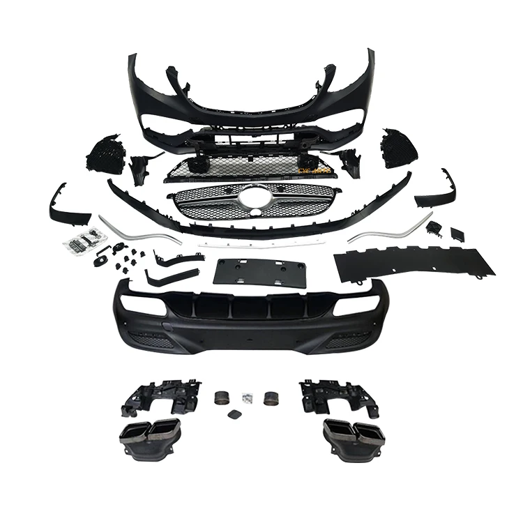 

GLE63 Body Kit Full Set Parts Bumper Replacement For Mercedes Benz GLE COUPE Class X292 body kit 2015 2019